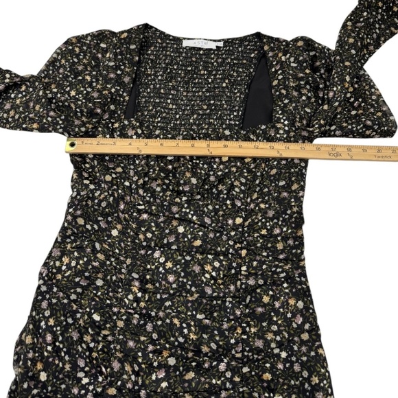 ASTR the Label Victoria Black Ditsy Print Dress - Picture 13 of 15